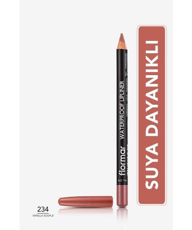 Flormar Waterproof Lip Pencil with Matte Finish and Natural Look-234 eleg.725
