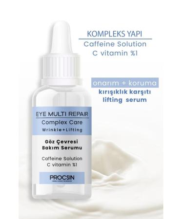 PROCSIN Under Eye Wrinkles and Dark Circles Serum 20 ml - Buy Online on GoSupps.com