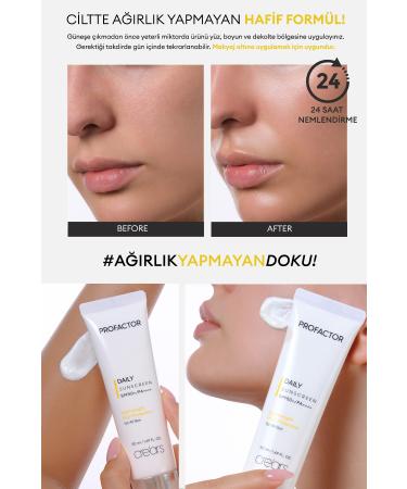Cre'ars Daily Use Light Texture Sunscreen Cre'ars Profactor Daily Sunscreen SPF50+/PA++++ - Buy Online on GoSupps.com