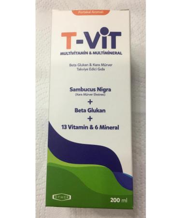BOTAFARMA T-vit Multivitamin&multimineral 200 Ml
