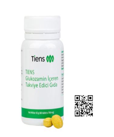 Tiens Glucosamine Containing Supplementary Food 42 gr 60 Capsules - Buy Online on GoSupps.com