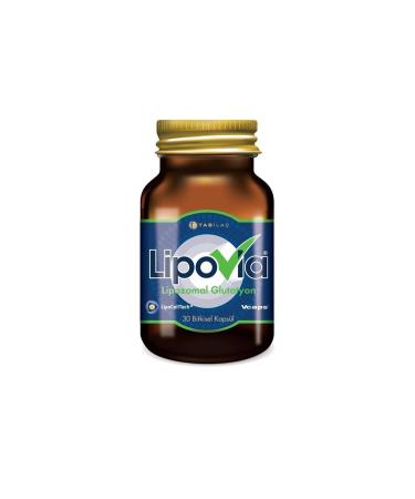 LIPOVIA Liposomal Glutathione 30 Herbal Capsules 8680133001451