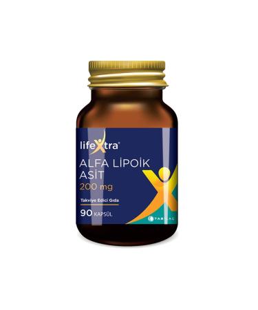 Tab la Lifextra Alpha Lipoic Acid 90 Capsules 8680133001208 - Buy Online on GoSupps.com