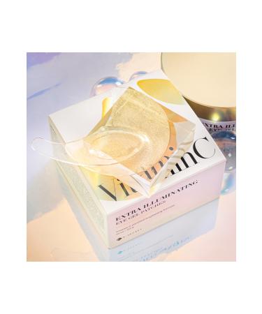 KSECRET Extra Illuminating Eye Gel Patches (VITAMIN C) - Under Eye Mask with Vitamin C - Buy Online on GoSupps.com