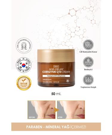 PEKAH Coenzyme Q10 Peptide Anti-Aging Nourishing Face Care Cream 50 ml