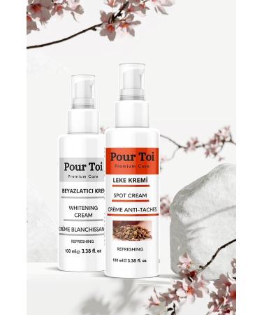 Pour Toi Whitening and Blemish Cream 2 Pack - Buy Online on GoSupps.com
