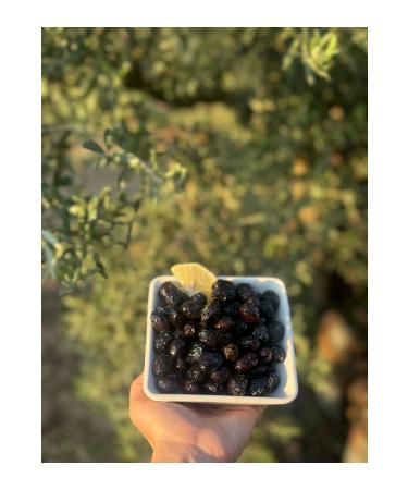 Pekdag Gemlik Dry Sele Unsalted Black Olives 400 grams - Buy Online on GoSupps.com