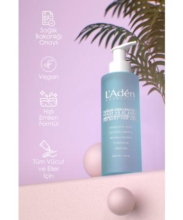 L'Aden Cosmetics Repairing and Intensive Moisturizing Hand and Body Care Cream 200 ml (Face Cream is a Gift 30 ml) - Buy Online on GoSupps.com