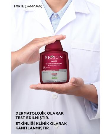 Bioxcin Forte 300 ml Buy 3 Pay 2 Shampoo - Intensive Hair Loss Shampoo - Buy Online on GoSupps.com