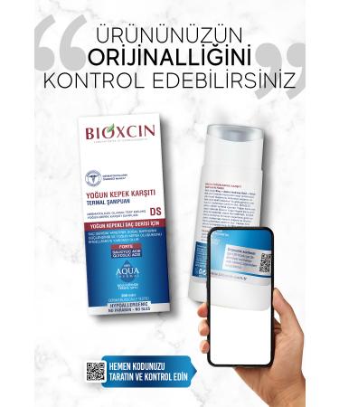 Bioxcin Aqua Thermal Intensive Anti-Dandruff Shampoo DS 200 ml Anti-Dandruff Itching Flaking - Buy Online on GoSupps.com