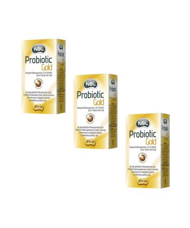 NBL Probiotic Gold 20 Sachets X 3 Pieces