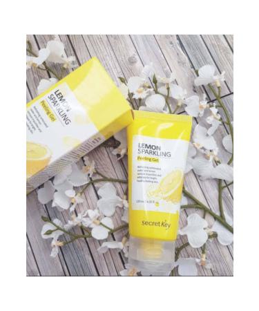 Secret Key Lemon Sparkling Peeling Gel (120 ml) - Buy Online on GoSupps.com
