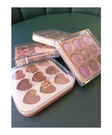 THEHAPPYCH C Glittery and Pastel Eyeshadow 9 'Dust-Free Formula - Buy Online on GoSupps.com