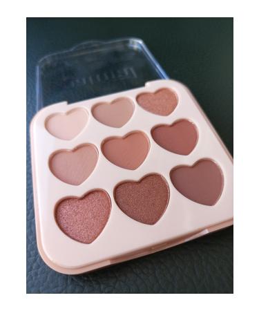 THEHAPPYCH C Glittery and Pastel Eyeshadow 9 'Dust-Free Formula