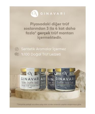 Ginavari Natural White Truffle Sauce - Buy Online on GoSupps.com