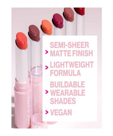 WET N W LD Soft Blur Matte Lipstick Velvety Semi-Sheer Layered Color Soft Matte Powder Finish Matte Lipstick - Buy Online on GoSupps.com