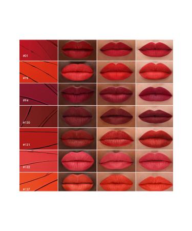 Sephora Cream Lip Stain Non-Smudge Velvet Finish Lipstick Matte Liquid Lipstick High coverage 10 hours long lasting (5 ml) - Buy Online on GoSupps.com