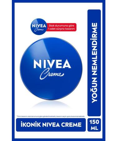 NIVEA Creme 150ml Caring Protection Long-Term Intensive Moisturizer Hand Face and Body Soft Skin Feeling - Buy Online on GoSupps.com