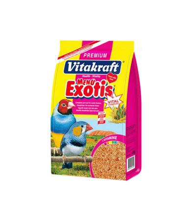 Vitakraft MENU EXOTIC FINCH FOOD 500 GR X 2 PIECES 533132