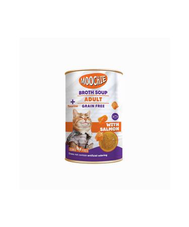 MOOCHIE Broth Soup Salmon Fish Cat 135ML 543133