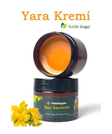 Peteko lu St. John's Wort Skin Care Repair Cream Handmade 100 ml