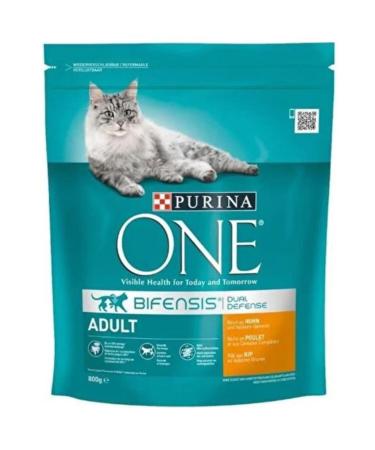Cat Chow Purina One Chicken Adult Cat Food 800 Gr - 12505830 - Petshopundan