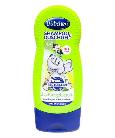 B bchen Children's Shampoo & Shower Gel 2 In 1 Dschungelbande 230 ml