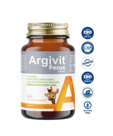 Argivit Focus Tablet 30 Tablets 3 Pack - Buy Online on GoSupps.com