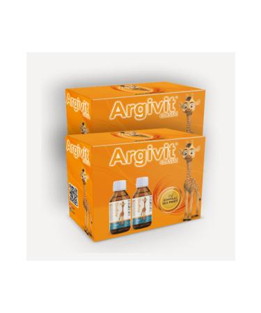 Argivit Classic Advantageous Family Package (4 X 150 ML) - L-arginine Multivitamin Multimineral Syrup 150 ml