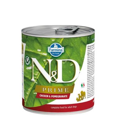 & D Prime Chicken and Pomegranate Adult Canned Dog Food 285 Gr - Petshopundan