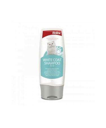 Bioline White Coat White Furry Cat Shampoo 200 ml - Petshopundan