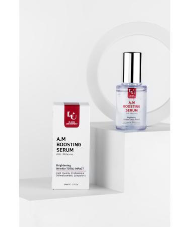 W. Skin Laboratory Boosting Serum Anti-Blemish + Anti-Aging Whitening Serum Containing Niacinamide Tranexamic Acid Adenosine - Buy Online on GoSupps.com
