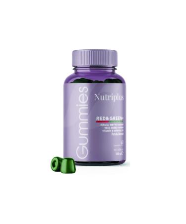 Farmasi Nutriplus Red & Green Mix Gummy 60 Pieces