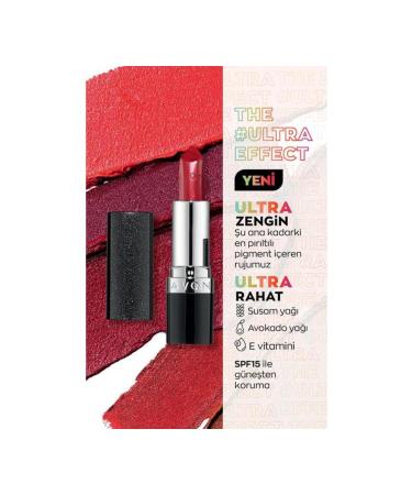 Avon Ultra Shimmer Lipstick - Ruby Glitz - Buy Online on GoSupps.com