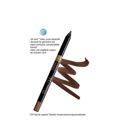 Avon Power Stay Jel Eyeliner Chocolate Brown