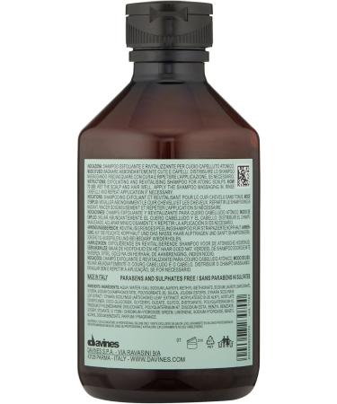 Davines Detoxifying Scrub Revitalizing Scalp Shampoo (Paraben Free) 8.45 fl.oz BEAUTYSECRETSQ7