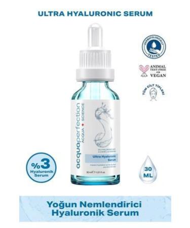 NOVAFACE STD Ultra Intensive Moisturizing Plumping Effect Anti-Wrinkle 3% Hyaluronic Serum 30ml Classic