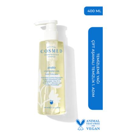 NOVAFACE STD Atopia Cleansing Oil - Cleansing Oil for Face and Body - Oil Based Cleanser 400 ml Classic