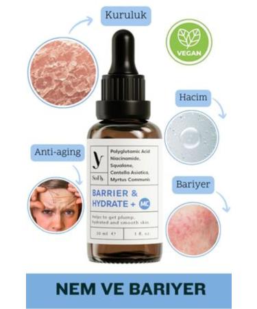 NOVAFACE STD Barrier & Hydrate Polyglutamic Acid Moisturizing Serum Mc 30ml Classic