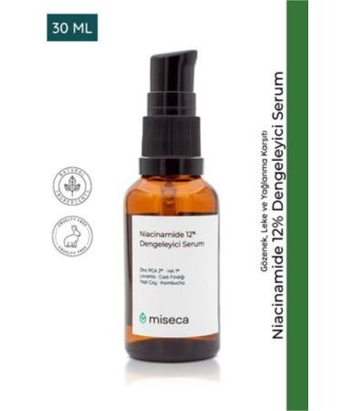 NOVAFACE STD Niacinamide 12% Balancing Serum 30 ml 2% Zinc Anti-Oily and Anti-Pore Classic
