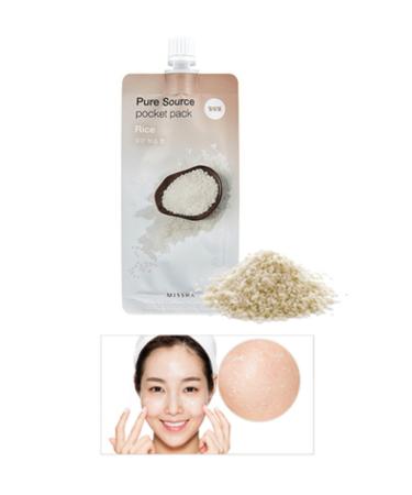 NOVAFACE STD Dead Skin Exfoliating Brightening Rice Peeling 10ml Pure Source Pocket Pack Rice Classic