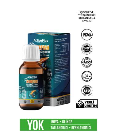 ActiveBee Supplements Norfish Fish Oil Syrup Natural Omega-3 Support for Children and Adults