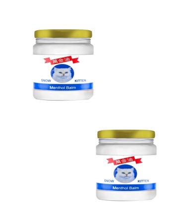 Personal ECZA Snow Kitten hernia pain prevention miraculous Menthol Balm Cream 50 ml x 2 pieces
