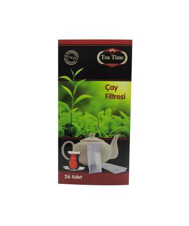 TEA TIME Tea Filter 5 Pack 130 Premium Quality