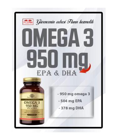 Solgar Omega 3 950 Mg 50 Softgel Capsules - Buy Online on GoSupps.com