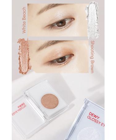Missha Shiny and Sparkling Eyeshadow Dewy Glossy Eyes (Shooting Brown) - Buy Online on GoSupps.com