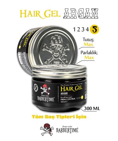Barbertime Hair Gel Argan - Argan Essence Hair Gel 300 ml