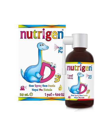 Nutrigen Vitamin D3 Spray - Drop 20 ml