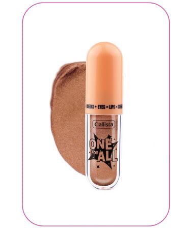 Callista One For All Eyes & Lips & Cheeks Shimmering Liquid Eyeshadow - 05 That Antique - Buy Online on GoSupps.com
