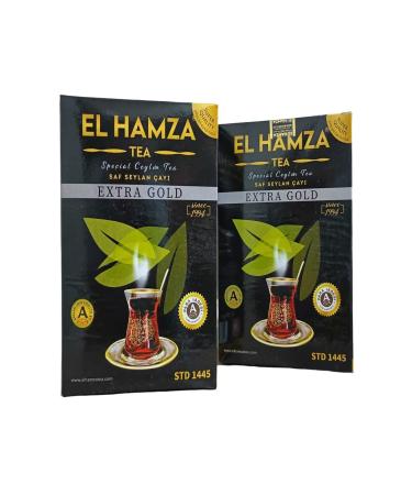 H LALPAK El Hamza Tea EXTRA GOLD 800 Gr Loose Tea (100% SPECIAL PURE CEYLON TEA) - Buy Online on GoSupps.com